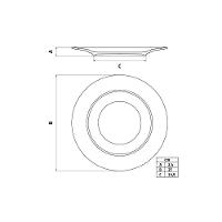Conjunto 2 Pratos Raso Mesa Ingrid Porcelana 27cm Tramontina - 8