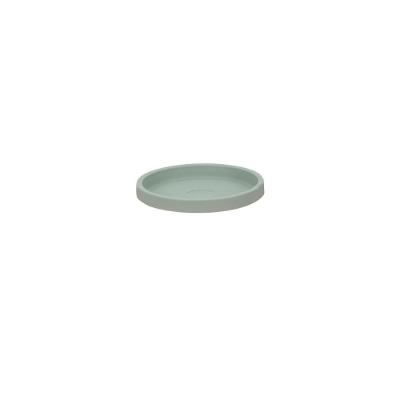 Prato Para Vaso De Planta Tramontina Em Polietileno Verde Sálvia P