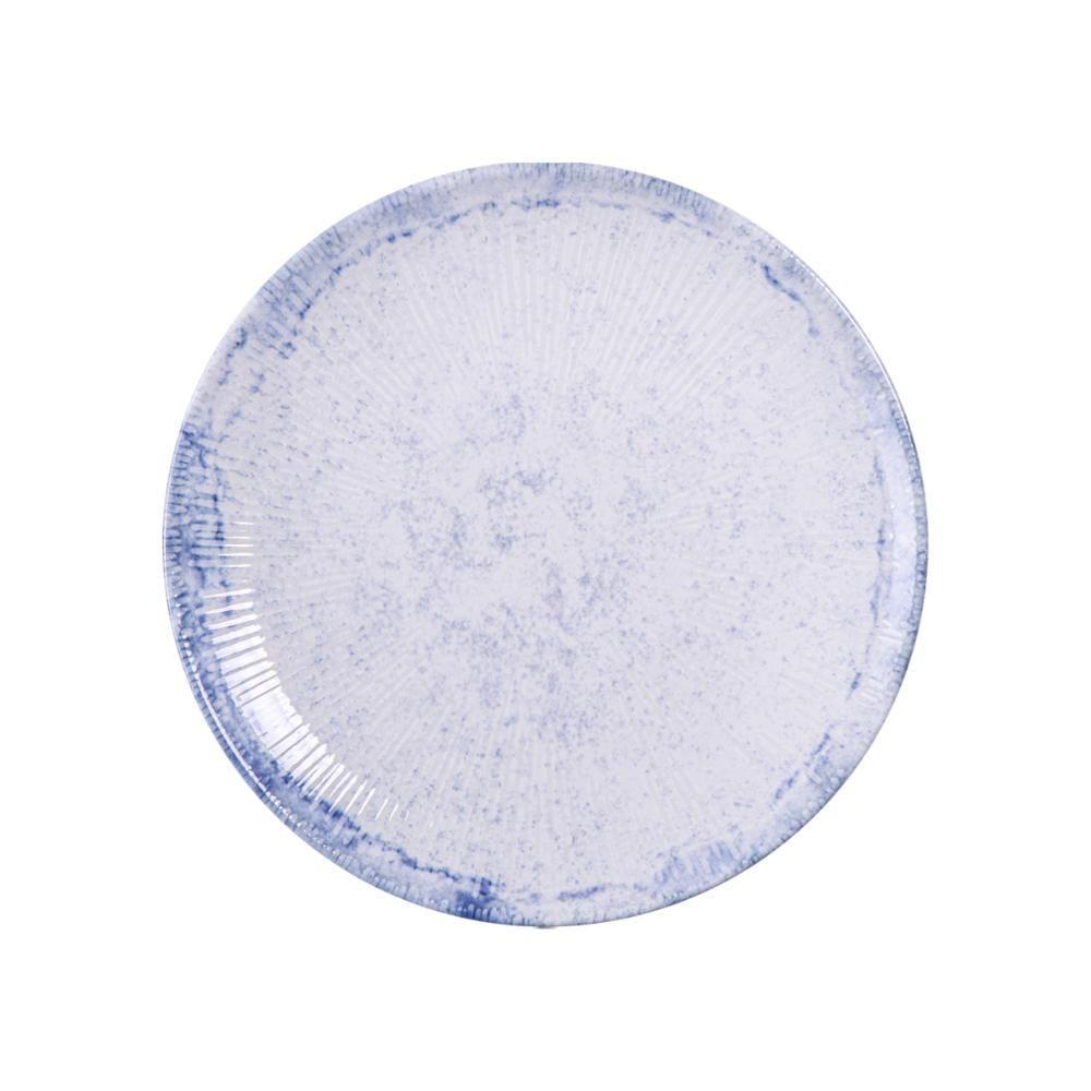 Prato Raso Tramontina Maragogi Em Porcelana Decorada 25 Cm - 3