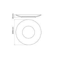 Prato Raso Tramontina Maragogi Em Porcelana Decorada 25 Cm - 10