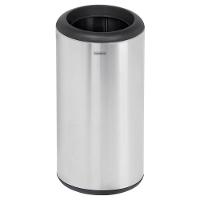 Lixeira Inox Tramontina Cápsula Com Acabamento Scotch Brite E Aro E Base Em Polipropileno 23 L - 1