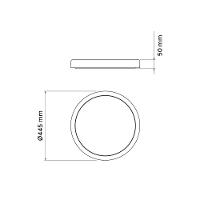 Prato Para Vaso Tramontina Em Polietileno Verde Sálvia G - 8