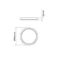 Prato Para Vasos Tramontina Em Polietileno Concreto M