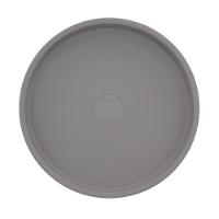Prato Para Vaso Tramontina Em Polietileno Concreto G - 1