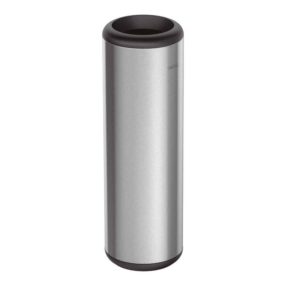 Lixeira Inox Tramontina Cápsula Com Acabamento Scotch Brite E Aro E Base Em Polipropileno 20 L - 2