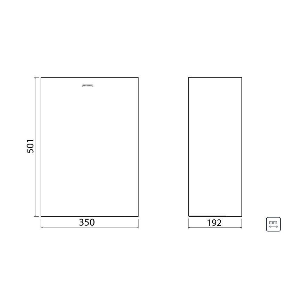 Lixeira Tramontina Wall 30 L Em Aço Inox - 4