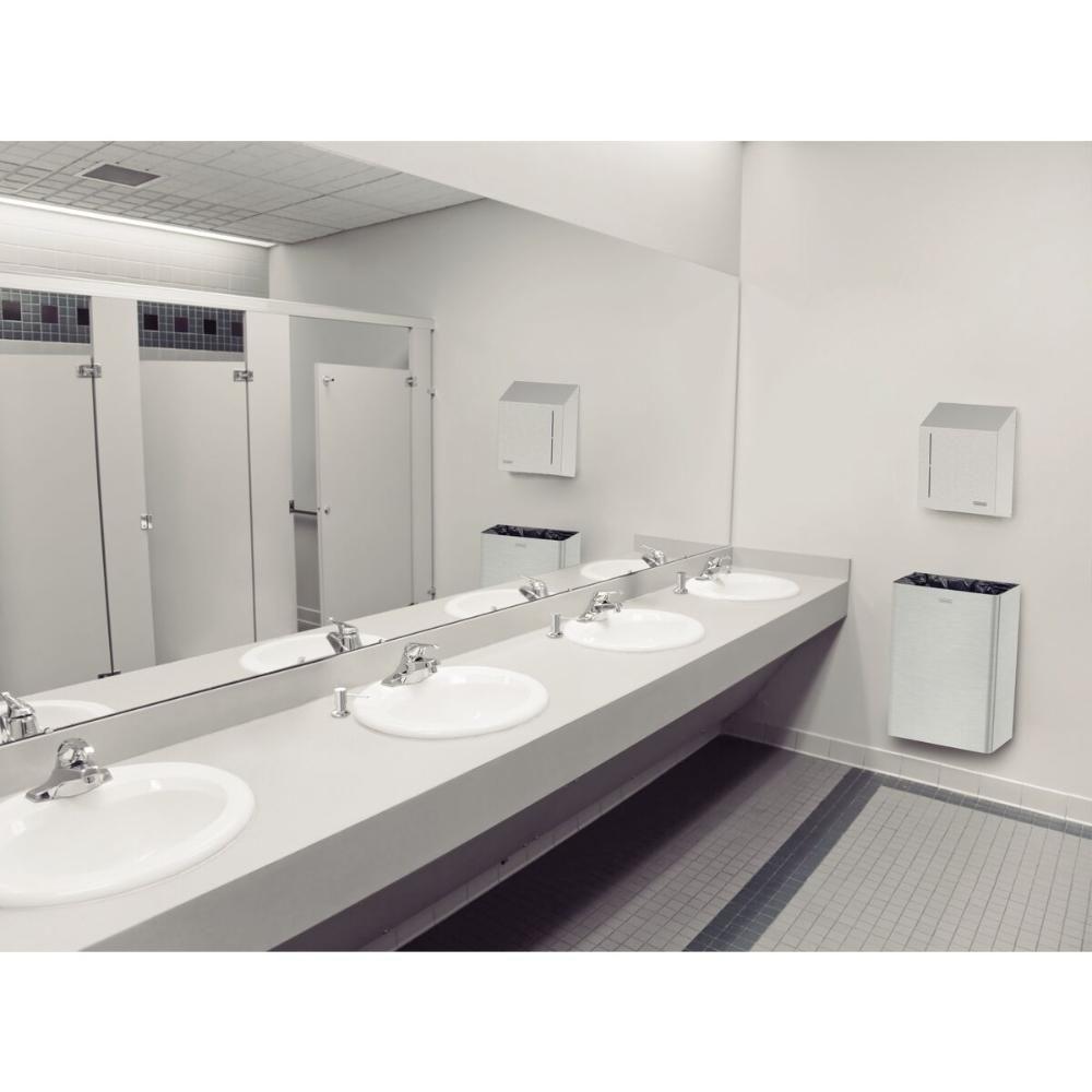 Lixeira Tramontina Wall 30 L Em Aço Inox - 5