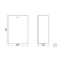 Lixeira Tramontina Wall 30 L Em Aço Inox