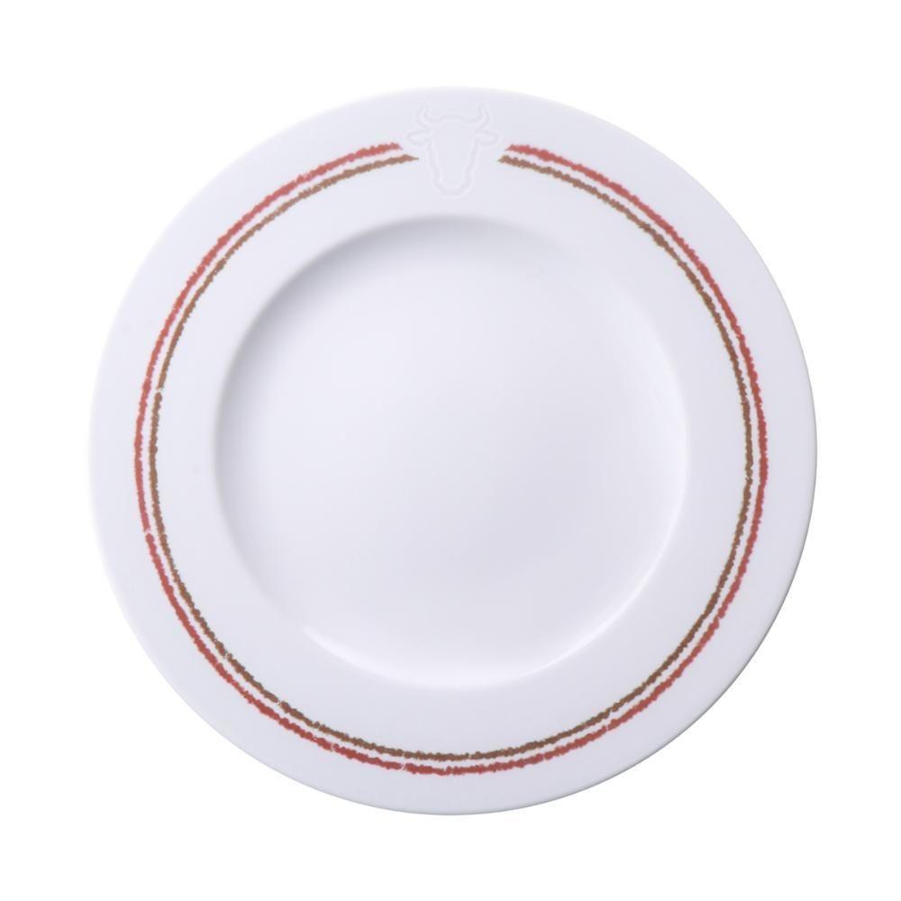 Prato Raso Tramontina Churrasco Classic Em Porcelana Decorada 28 Cm - 4