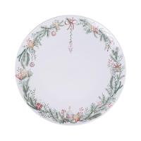 Prato Raso Tramontina Noite Feliz Em Porcelana Decorada 28 Cm - 3