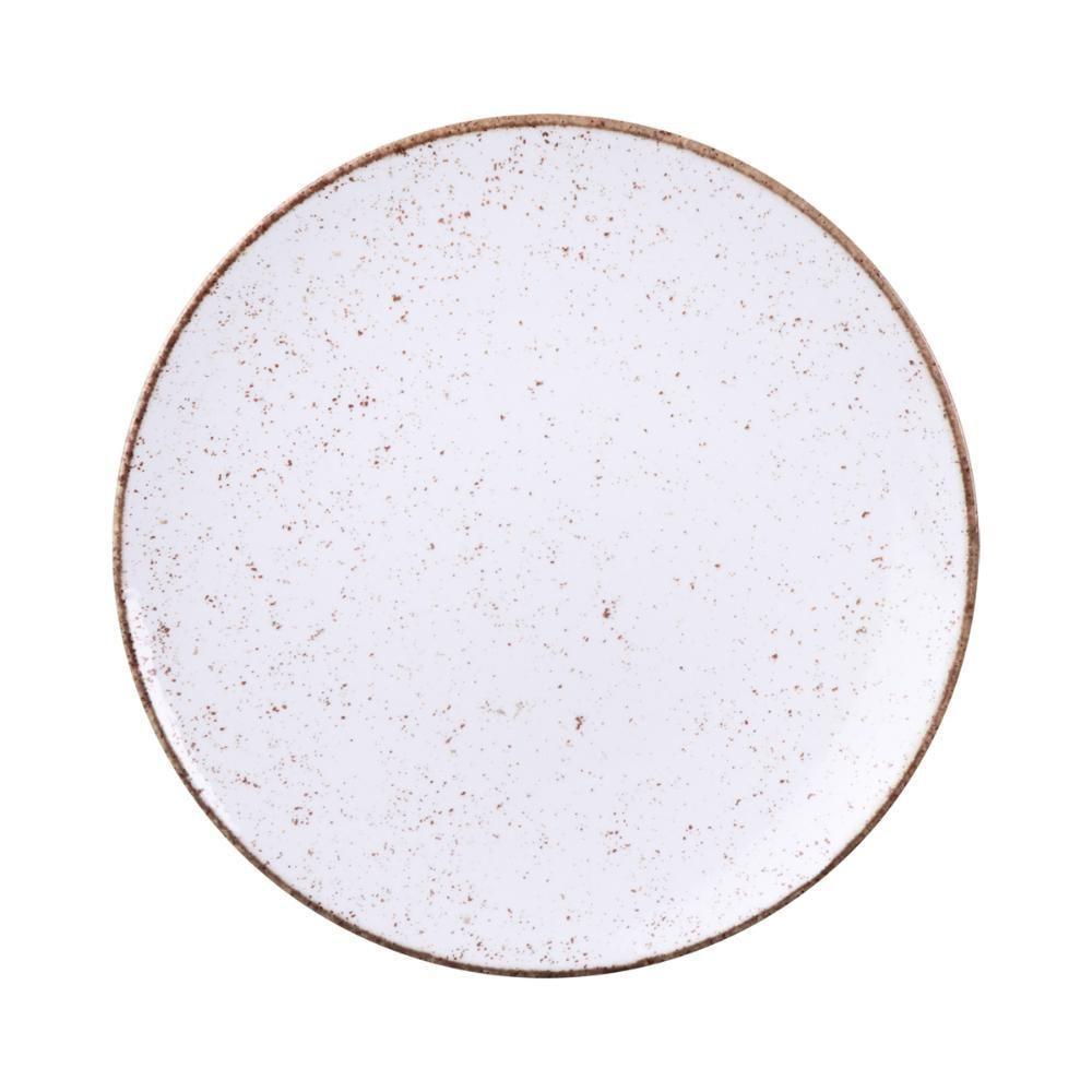 Prato Raso Tramontina Rustico Marrom Maxforce Em Porcelana 27 Cm - 3