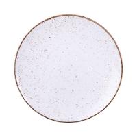 Prato Raso Tramontina Rustico Marrom Maxforce Em Porcelana 27 Cm - 3