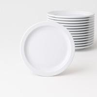 Kit 10 Pratos Sobremesa Tramontina Paola Porcelana 21cm - 5