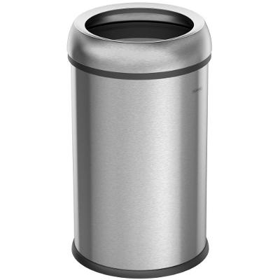 Lixeira Tramontina Institucional Inox 65 L Sem Tampa