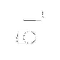 Prato Para Vaso De Planta Tramontina Em Polietileno Granito Areia Pp - 5