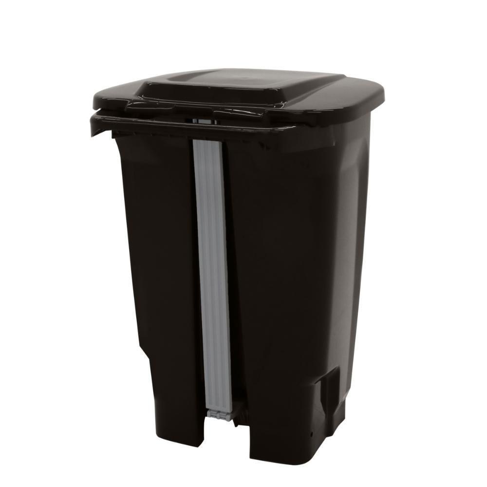 Lixeira Tramontina T-force Coleta Seletiva Orgânico Em Polipropileno Marrom 100 L - 5