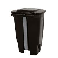 Lixeira Tramontina T-force Coleta Seletiva Orgânico Em Polipropileno Marrom 100 L - 5