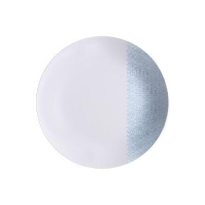 Prato Fundo Tramontina Aquarius Em Porcelana Decorada 22 Cm