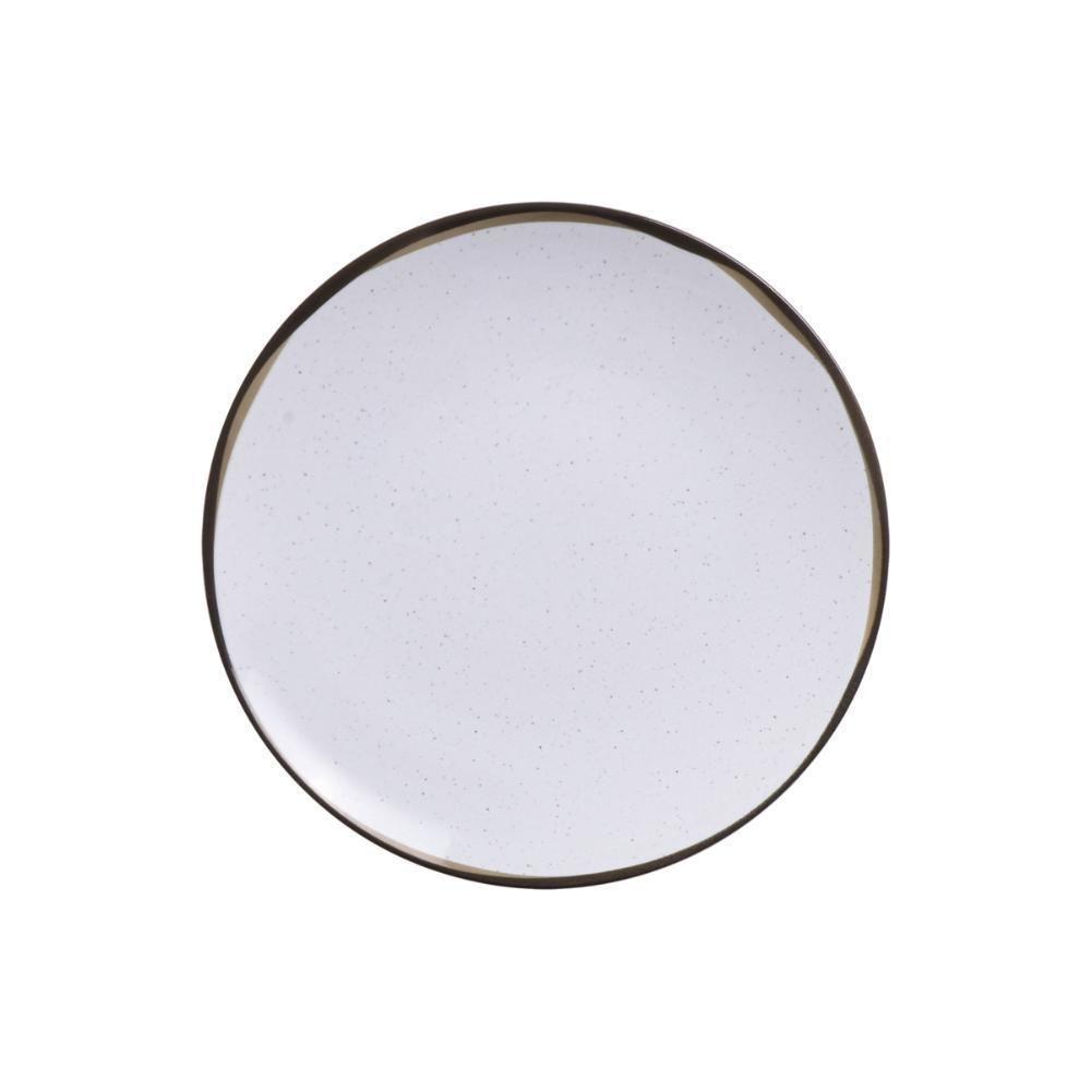 Kit 16 Pratos Sobremesa Canyon Porcelana 19 Cm - Tramontina - 1