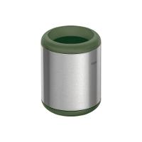 Lixeira Inox Tramontina Portofino Lyf Com Acabamento Acetinado E Aro Em Polipropileno Sem Tampa 7 L - 1