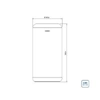 Lixeira Inox Tramontina Portofino Lyf Com Acabamento Acetinado E Aro Em Polipropileno Sem Tampa 7 L - 3