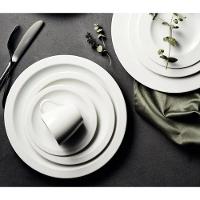 Jogo 16 Pratos Raso Jantar Laura Iguaçu Porcelana 25,5 Cm Tramontina - 6