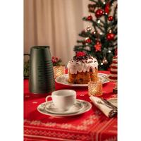 Prato Panetone Tramontina Noite Feliz Em Porcelana Decorada 28 Cm - 7