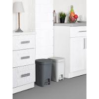 Lixeira Tramontina Compact 10l Branco Com Haste Em Aço - 9