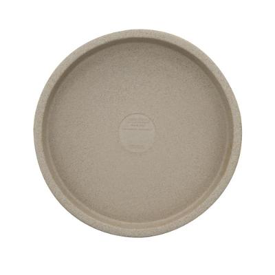 Prato Para Vaso Tramontina Em Polietileno Granito Areia M