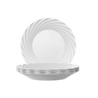 Conjunto 6 Pratos Duralex Jasmim Fundo Sopa 24cm - Nadir - 1
