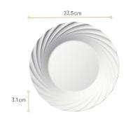 Prato Duralex Jasmim Fundo Sopa 24cm - Nadir - 2