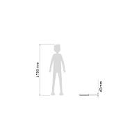 Prato Para Vaso De Planta Tramontina Em Polietileno Azul Turquesa P - 9