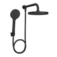 Chuveiro Deca Flex Max 2085.bl.des.mt De Parede Com Desviador Black Matte - 1