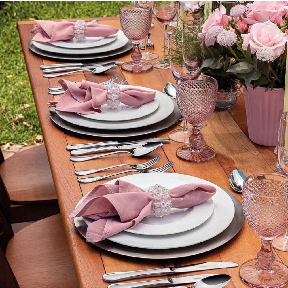 Prato Raso Tramontina Paola Tara Certa Em Porcelana 28 Cm - 5