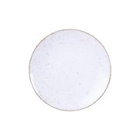 Kit 6 Pratos Sobremesa Tramontina Marrom Porcelana Hs 21cm - 3