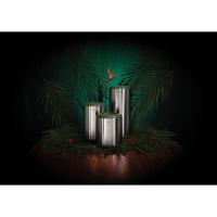 Lixeira Inox Tramontina Portofino Lyf Com Acabamento Acetinado E Aro Em Polipropileno Sem Tampa 10 L - 2