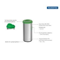 Lixeira Inox Tramontina Capsula Selecta Plus Basculante - 3