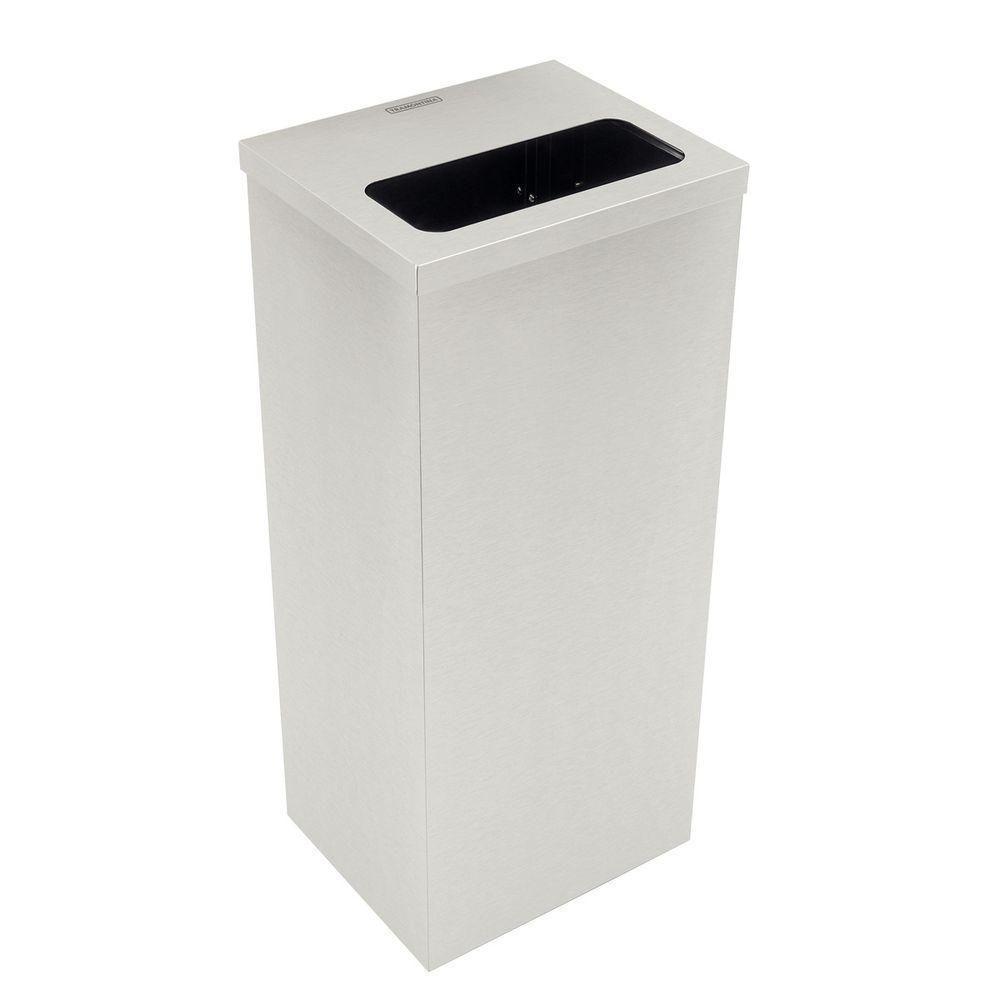 Lixeira Inox Tramontina Square Com Acabamento Polido 50 L - 2