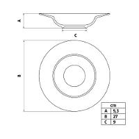 Prato Pasta Tramontina Sancho Em Porcelana 27 Cm - 7