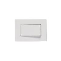 Placa Para Móveis 65x45 Com Interruptor Intermediário Margirius Sleek 10a Branca - 1