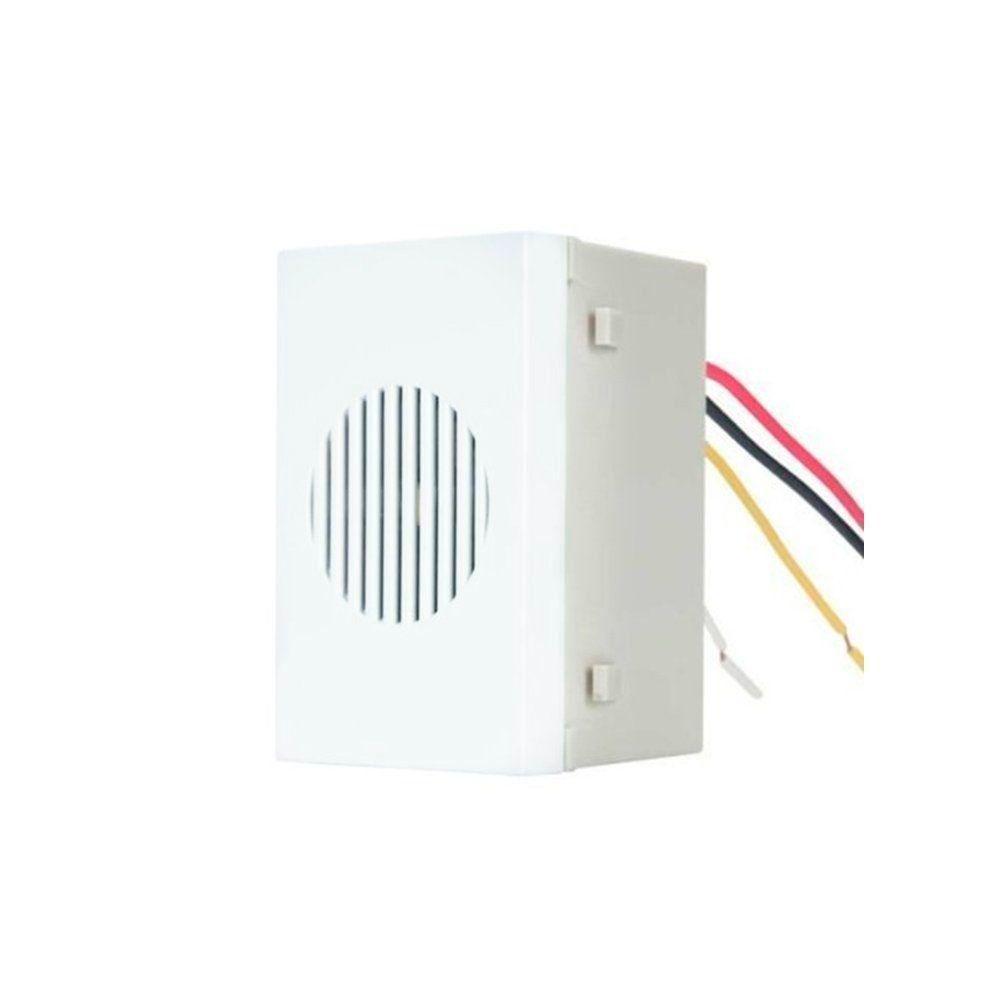 Módulo Campainha Eletrônica Margirius Sleek 2 Tons Bivolt Branco - 2