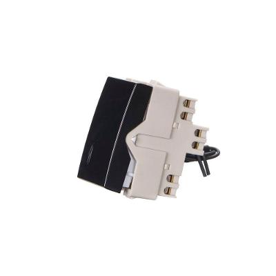 Módulo Interruptor Paralelo Com Luz Margirius Sleek 10A Preto Ebony