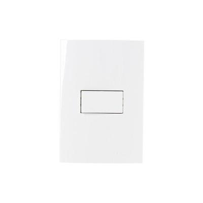 Interruptor Intermediário Margirius Sleek 10a Com Placa 4x2 Branco