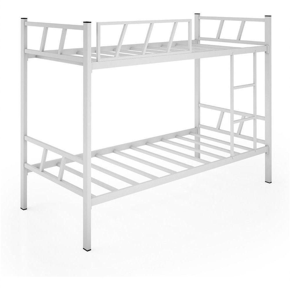 Beliche Solteiro 100% Aço Estilo Industrial C/Escada Branco - 3