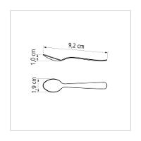 Conjunto 12 Colheres Para Café Tramontina Malibu Em Aço Inox - 10