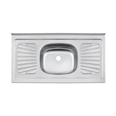 Pia De Apoio Tramontina New Raggi 40 Em Aço Inox 105x52 Cm