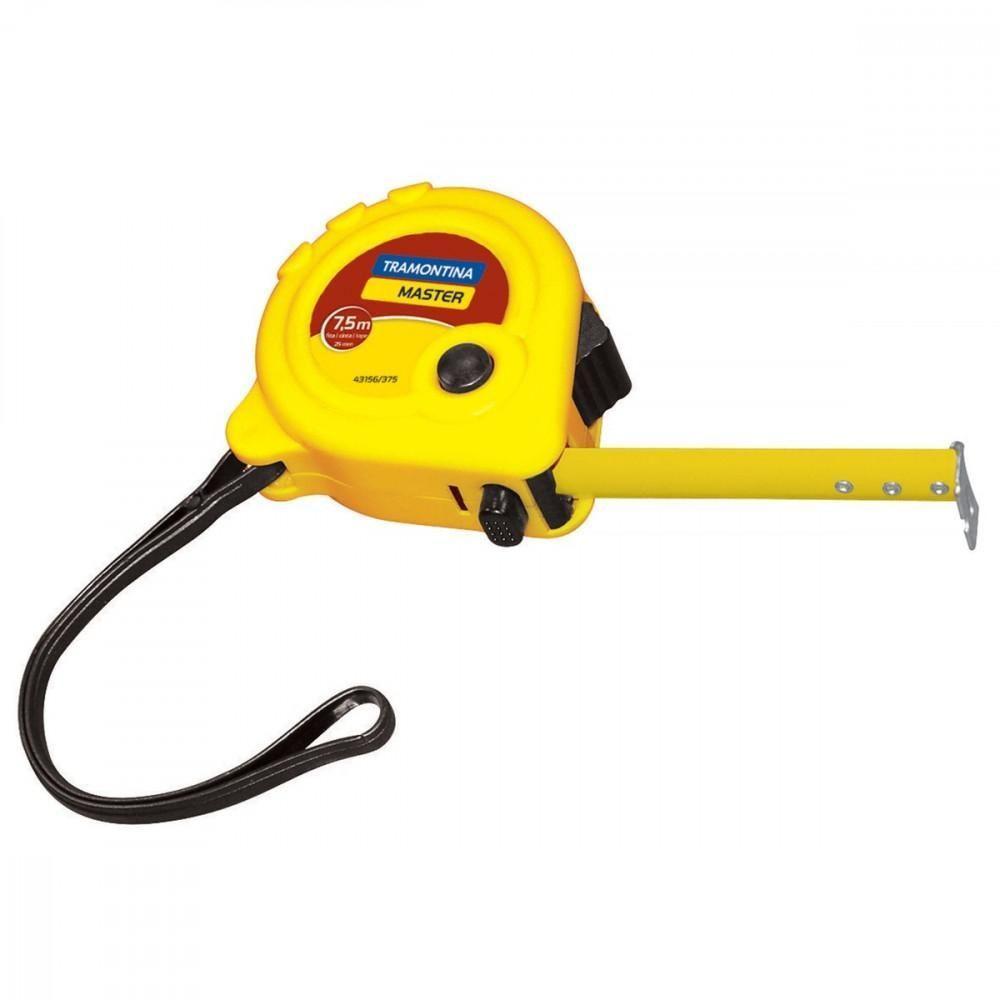 Trena Tramontina Com Fita De Aço E Corpo Em Abs Com Freio Duplo 7,5 M - 5