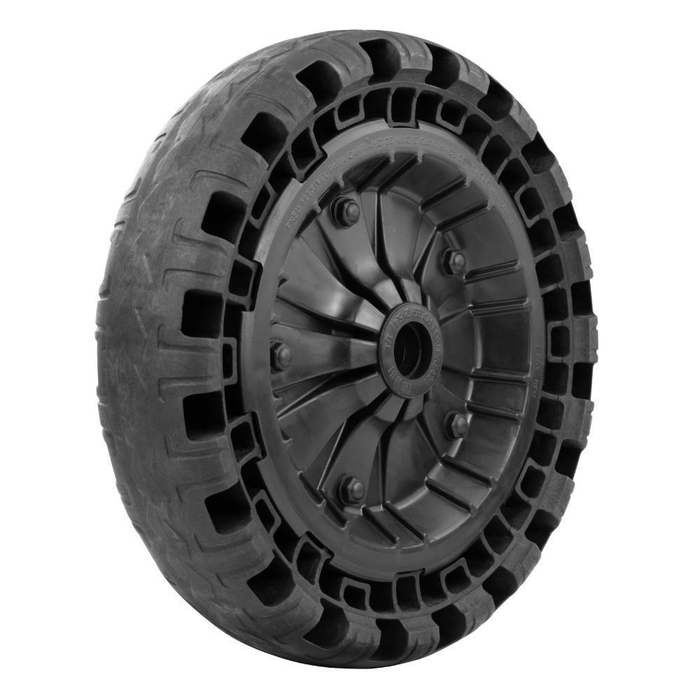 Pneu Maciço ø 320 X 75 Mm Tramontina Com Roda Plástica Universal Para Carrinho De Mão - 9