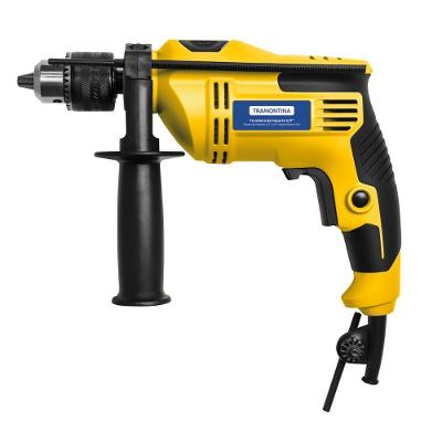 Furadeira De Impacto Tramontina 500 W 220 V 1-2 Polegada Com Sistema De Reversão De Rotação