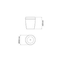 Puff Multiuso Tramontina Em Polipropileno Camurça - 10